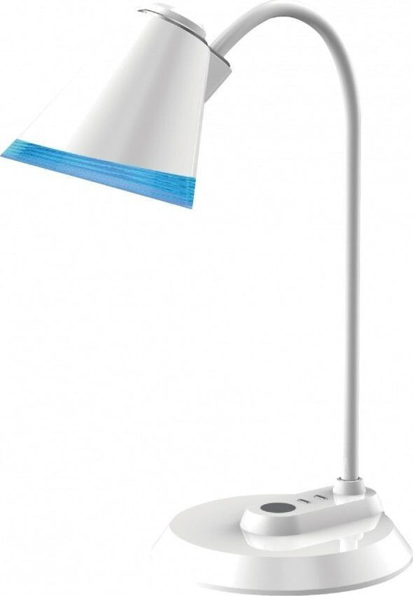 Умная настольная лампа или светильник Lampka biurkowa Maxcom srebrna (MAXCOMML4500WHITE)