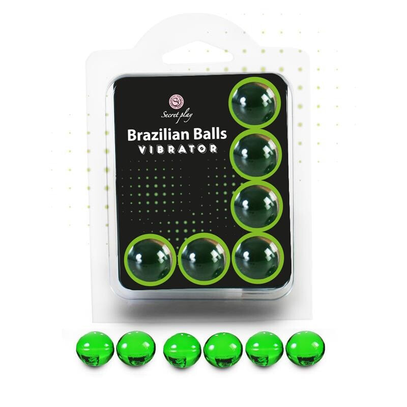 Интимный крем или дезодорант SECRET PLAY Brazilian Balls Set 6 Vibrator