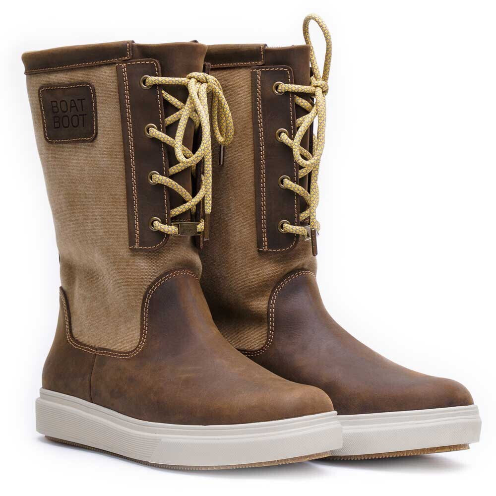 BOAT BOOT Canvas Laceup Boots