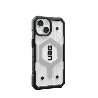 Urban Armor Gear UAG Pathfinder MagSafe Case| Apple iPhone 15| ice transparent|