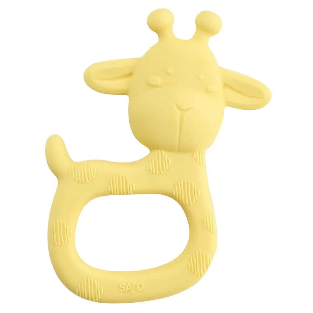 SARO Giraffe Party Silicone Teether