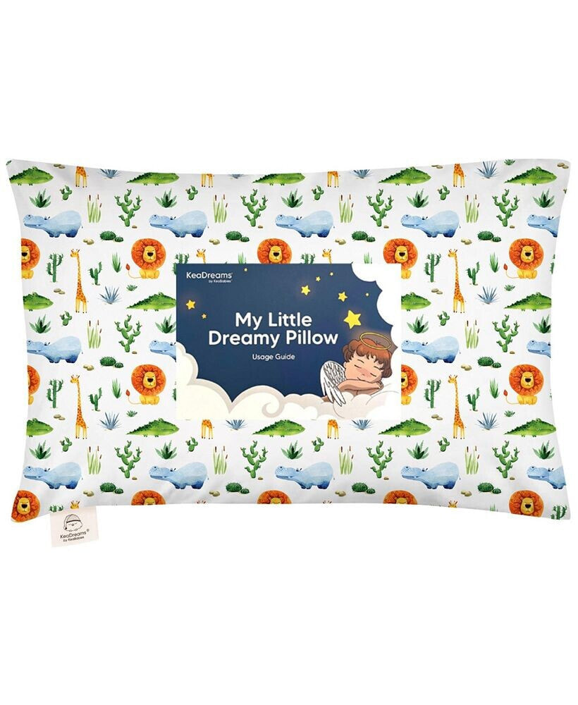 KeaBabies toddler Pillow with Pillowcase, Small Kids Pillow for Sleeping