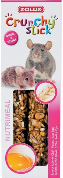 Zolux Crunchy Stick rat / mouse oat / egg 115 g
