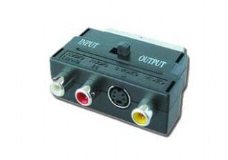 CCV-4415 - SCART (21-pin) - 3 x RCA + S-Video - Male - Female