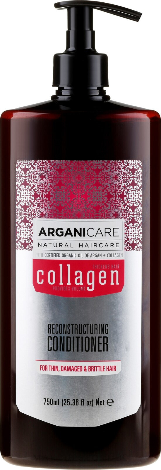 Rekonstruierender Conditioner mit Kollagen - Arganicare Collagen Reconstructuring Conditioner