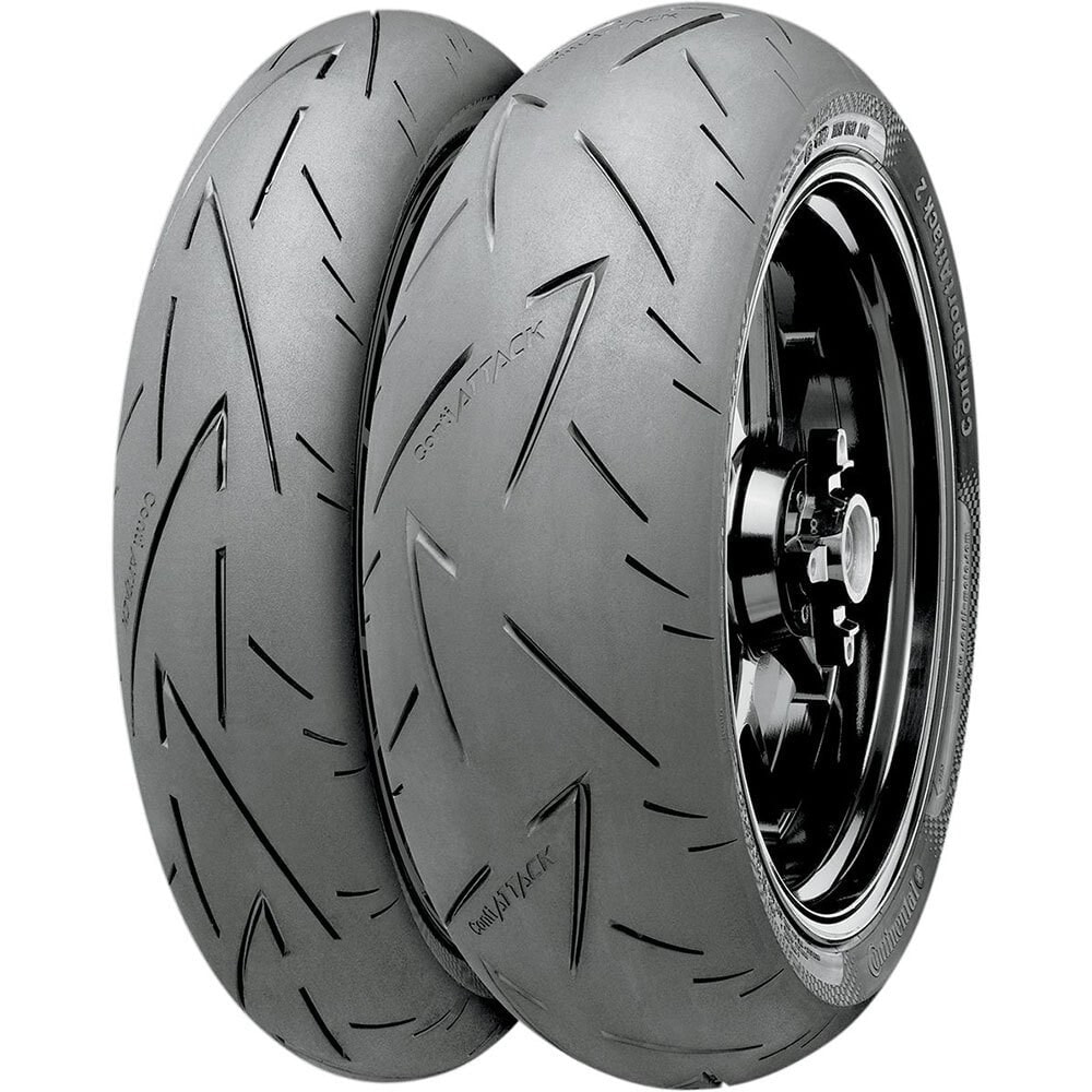 CONTINENTAL ContiSportAttack 2 TL 58W Front Sport Road Tire