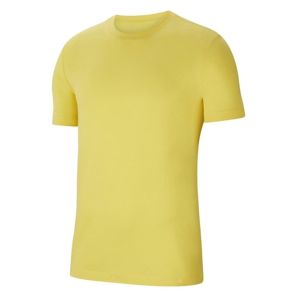 Мужская футболка спортивная  желтая однотонная для бега Nike Park