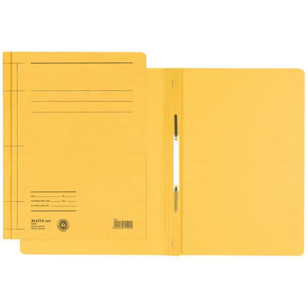 Leitz Cardboard binder, A4, yellow папка-регистратор Желтый 30000015