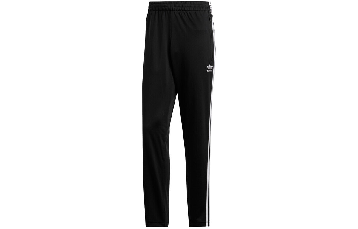 adidas originals三叶草 Firebird Track Pants 侧边三条纹休闲运动长裤 国际版 男款 黑色 / Брюки Adidas originals Firebird Track Pants ED6897