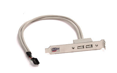 Supermicro USB 2.0 Cable 40cm USB кабель 0,4 m Бежевый CBL-0083L