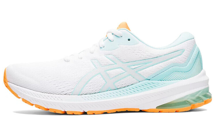 Asics GT-1000 11 舒适 低帮 跑步鞋 女款 白蓝 / Кроссовки Asics GT-1000 11 1012B197-100