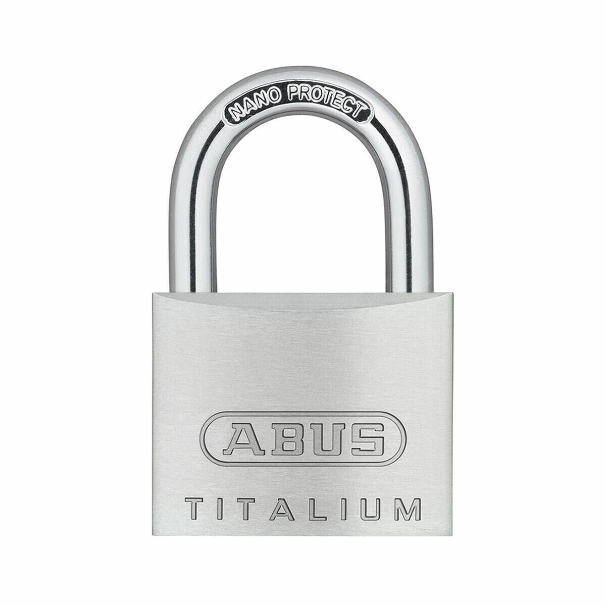 Замок с ключом ABUS Titalium 64ti/60 Сталь Алюминий обычный (6 cm)