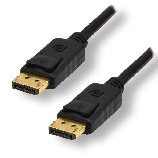 MCL Samar MCL MC390-1M - 1 m - DisplayPort - DisplayPort - Male - Male - Black