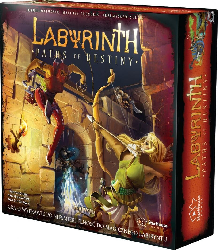 StarHouse Games Gra planszowa Labyrinth: Paths of Destiny