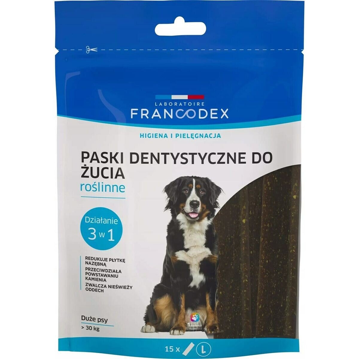 Dog Snack Francodex Dental Strips L 502,5 g