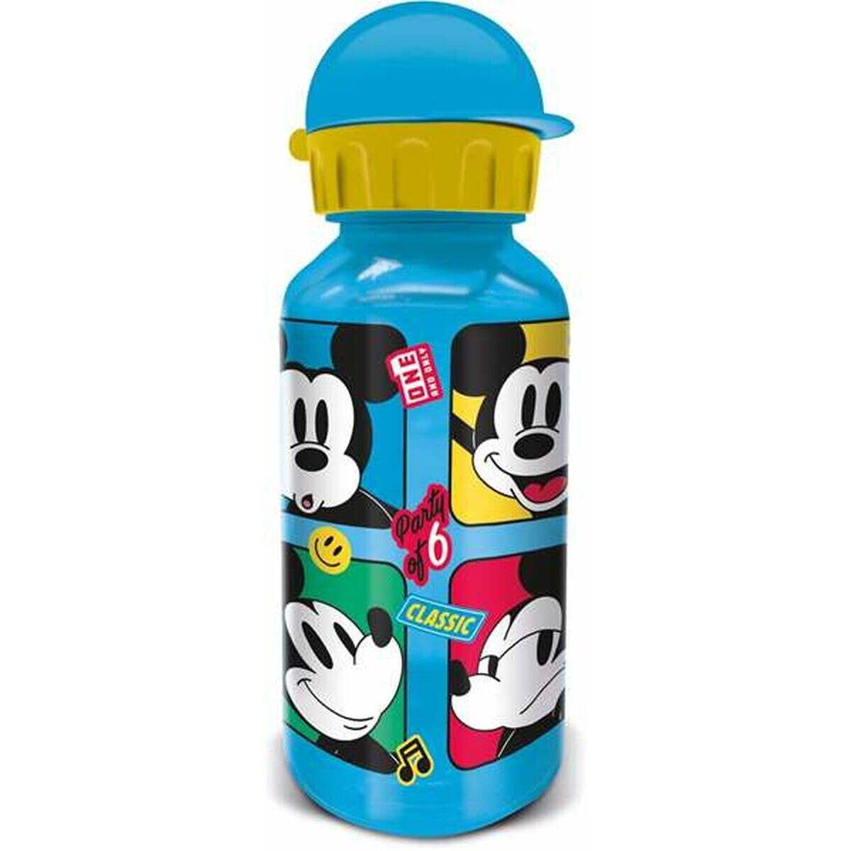 Bottle Mickey Mouse Fun-Tastic 370 ml Children's Aluminium