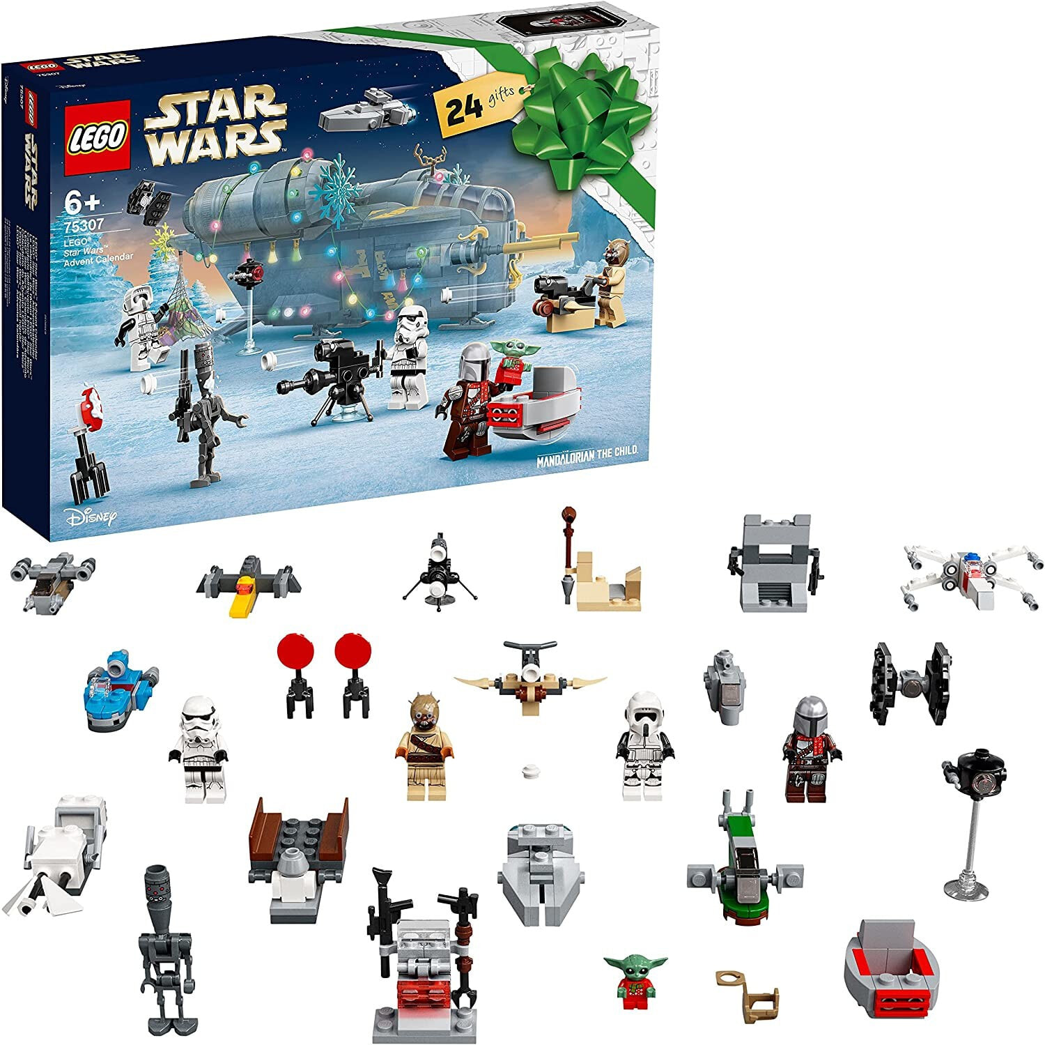 Конструктор LEGO Star Wars Новогодний календарь 75307 — купить недорого с  доставкой, 860933