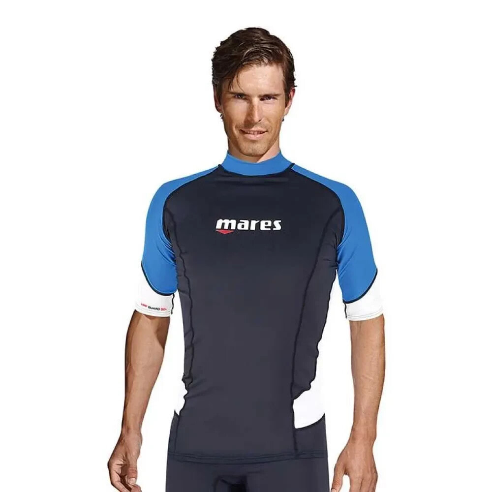 MARES Rash Guard Trilastic Short Sleeve T-Shirt