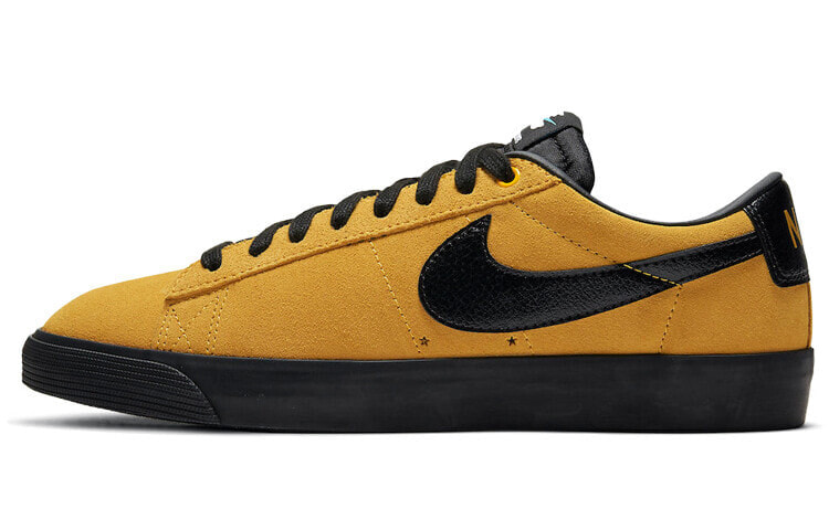 Nike Sb Blazer Low Gt University Gold Black