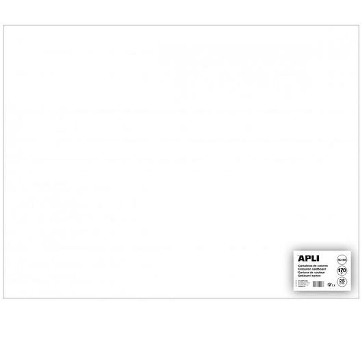 Картонная бумага Apli Белый 50 x 65 cm