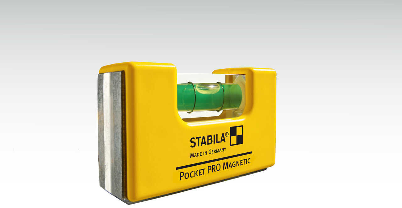 Stabila Mini-Wasserwaage 7cm m. Magnetsystem Pocket ProMagn.179