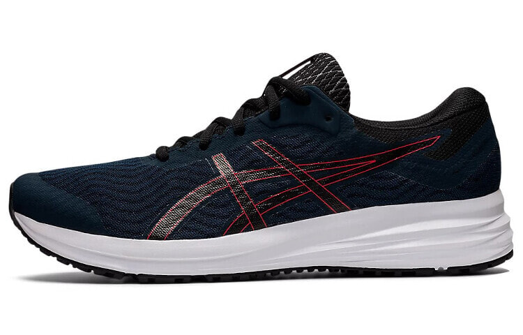 Asics Patriot 12 耐磨 低帮 跑步鞋 男款 藏蓝红 / Кроссовки Asics Patriot 12 1011A823-415