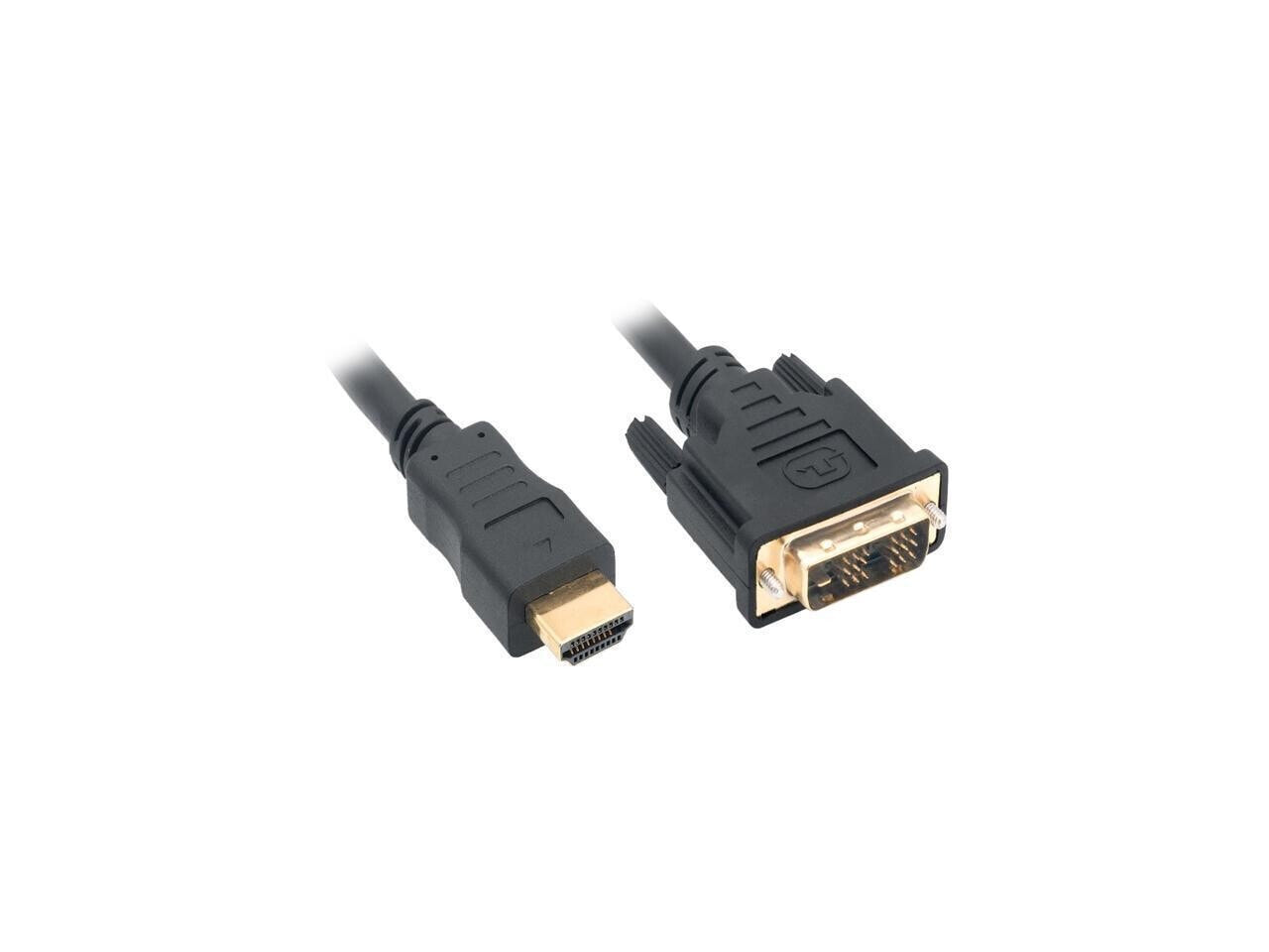 Nippon Labs DVI-2-HDMI-2P 6 ft. HDMI Male to DVI-D Adapter Cable with Gold-plate