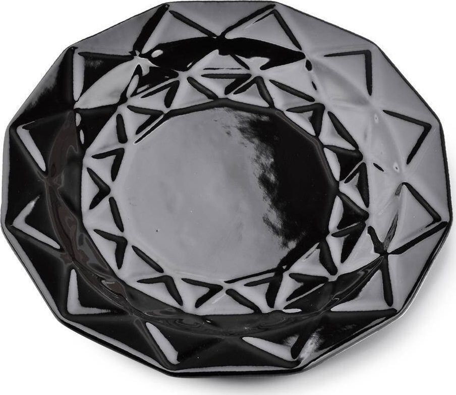 Affek Design ADEL BLACK Talerz obiadowy 24cm