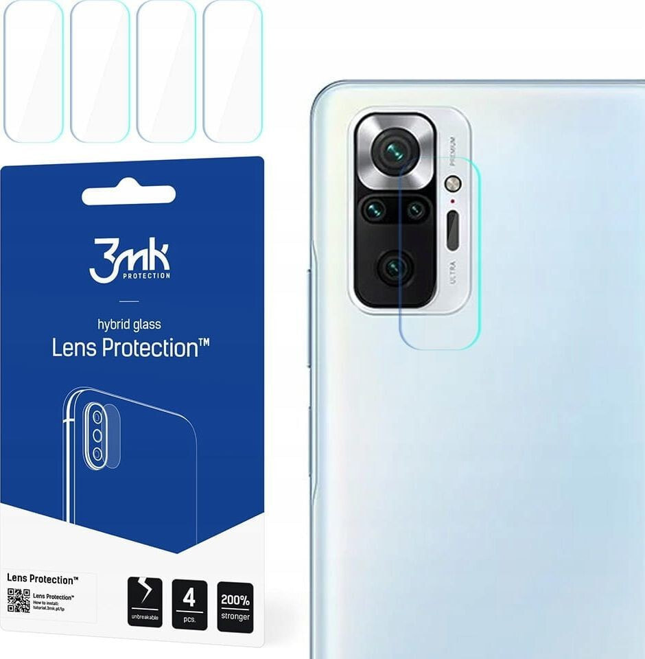 3MK 3MK Lens Protect Xiaomi Redmi Note 10 Pro Camera lens protection 4 pcs