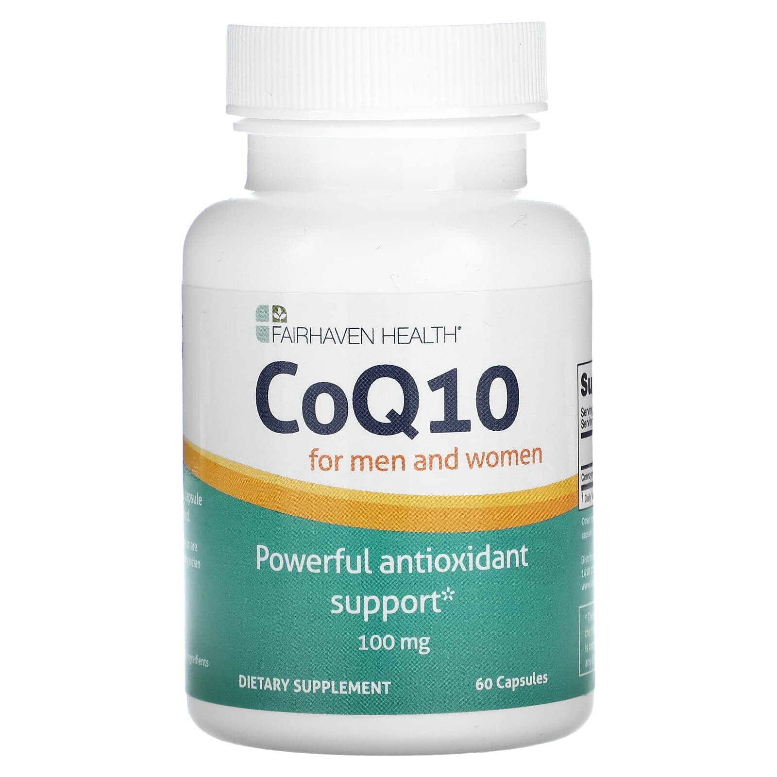 Fairhaven Health, Co-Q10, 100 мг, 60 капсул