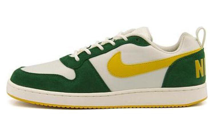 Nike Court Borough Low Prem 防滑耐磨 低帮 板鞋 白绿黄 / Кроссовки Nike Court Borough Low Prem 844881-100