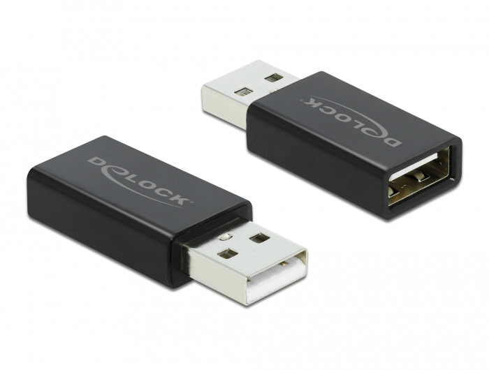 DeLOCK 66529 кабельный разъем/переходник USB 2.0 Type-A Черный