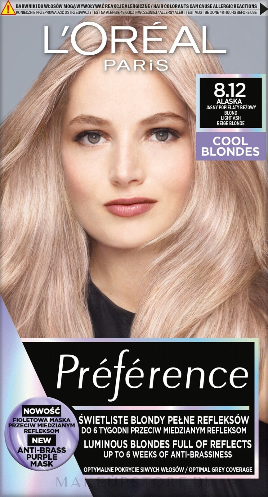 Haarfarbe - L'Oreal Paris Preference Cool Blondes