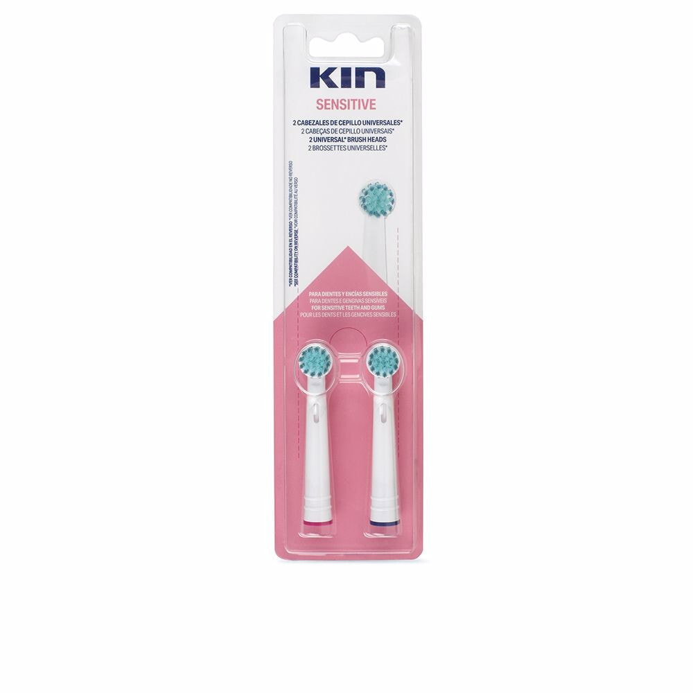 Аксессуар для зубной щетки или ирригатора KIN SENSITIVE cabezal cepillo eléctrico universal 2 u