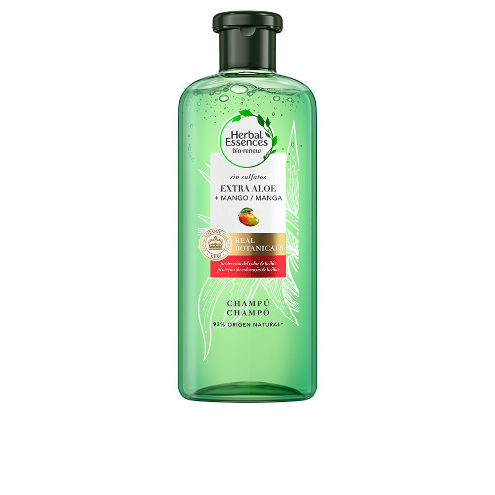 Herbal Botanicals Aloe & Mango Shampoo Шампунь с экстрактом манго и алоэ для блеска волос 380 мл