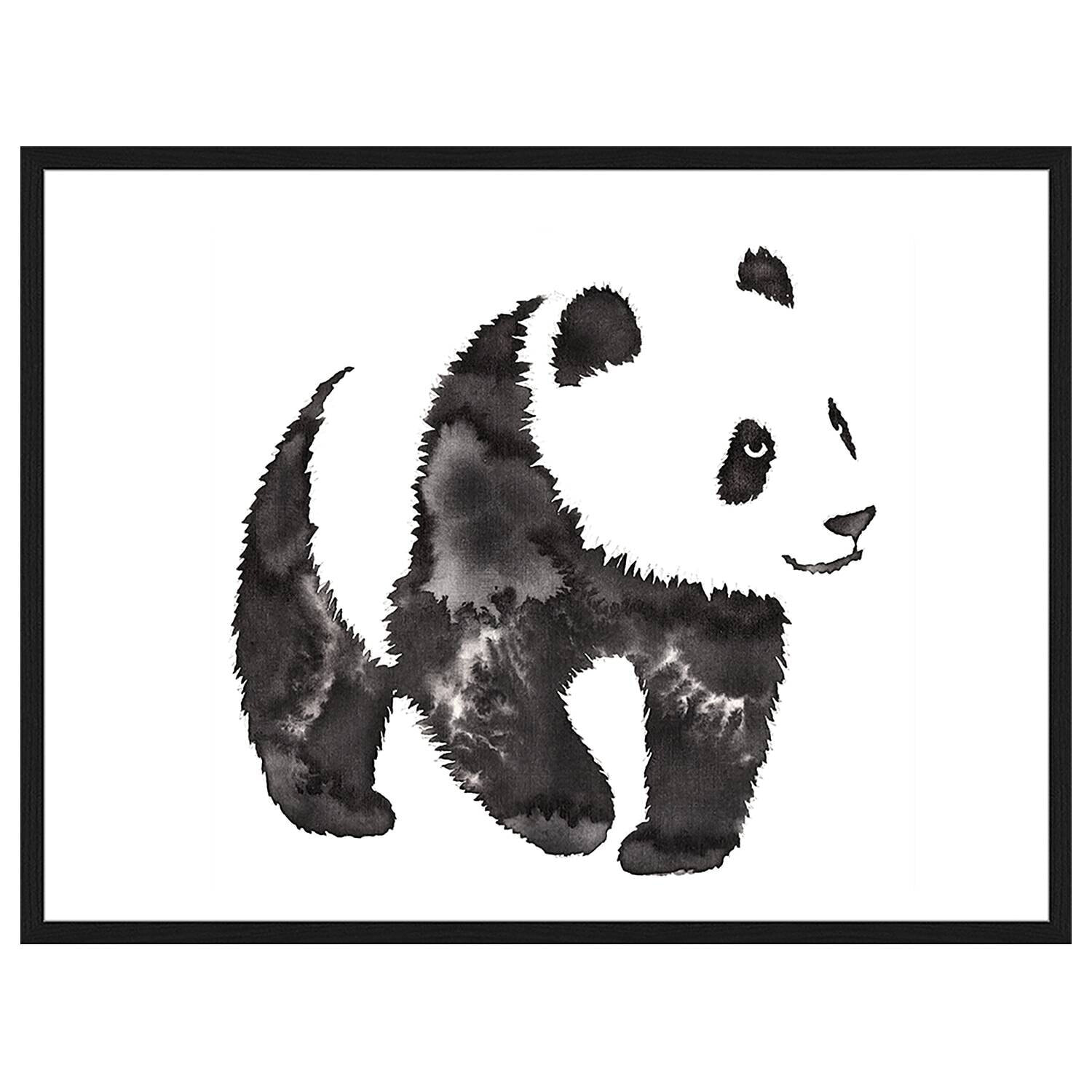 Bild Water And Ink Draw Panda