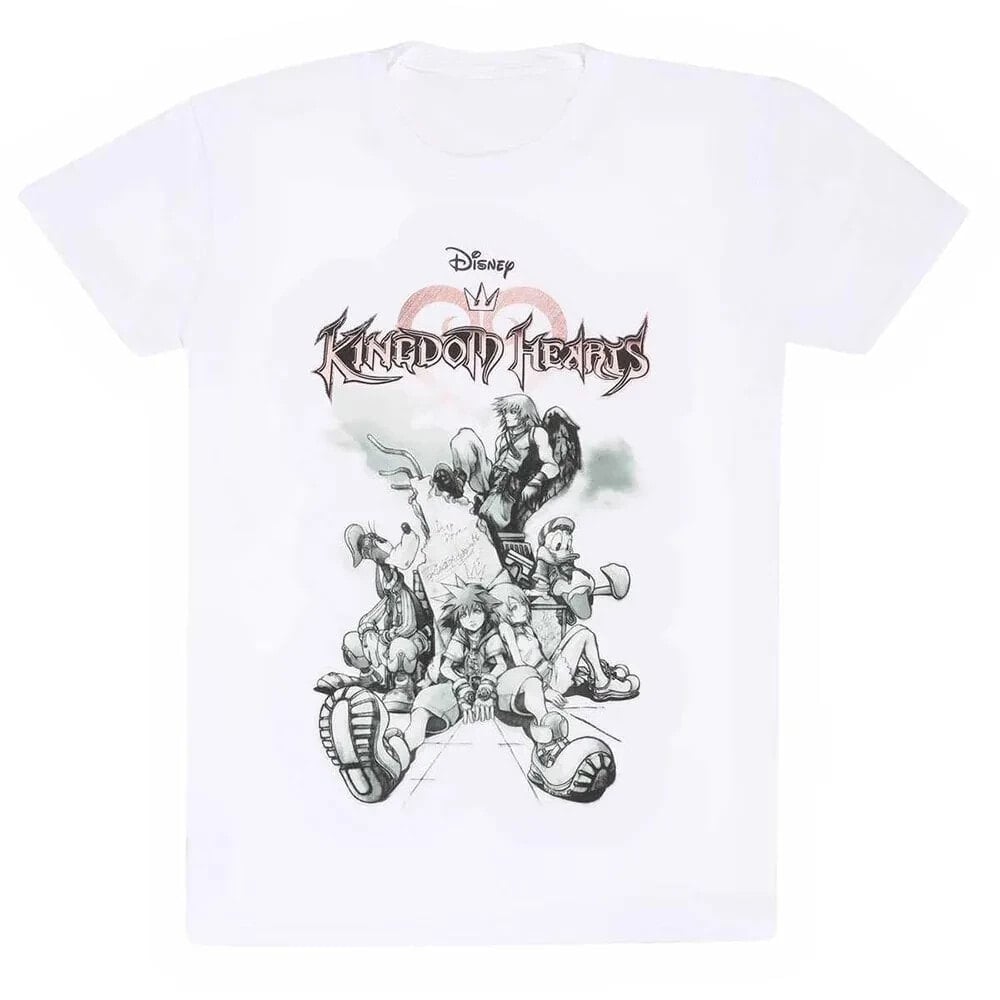 HEROES Disney Kingdom Hearts Skyline Short Sleeve T-Shirt