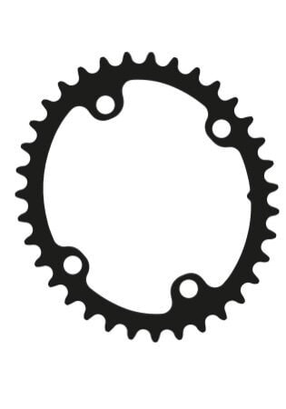 ROTOR Q Ring Sram AXS 107 BCD Oval Chainring