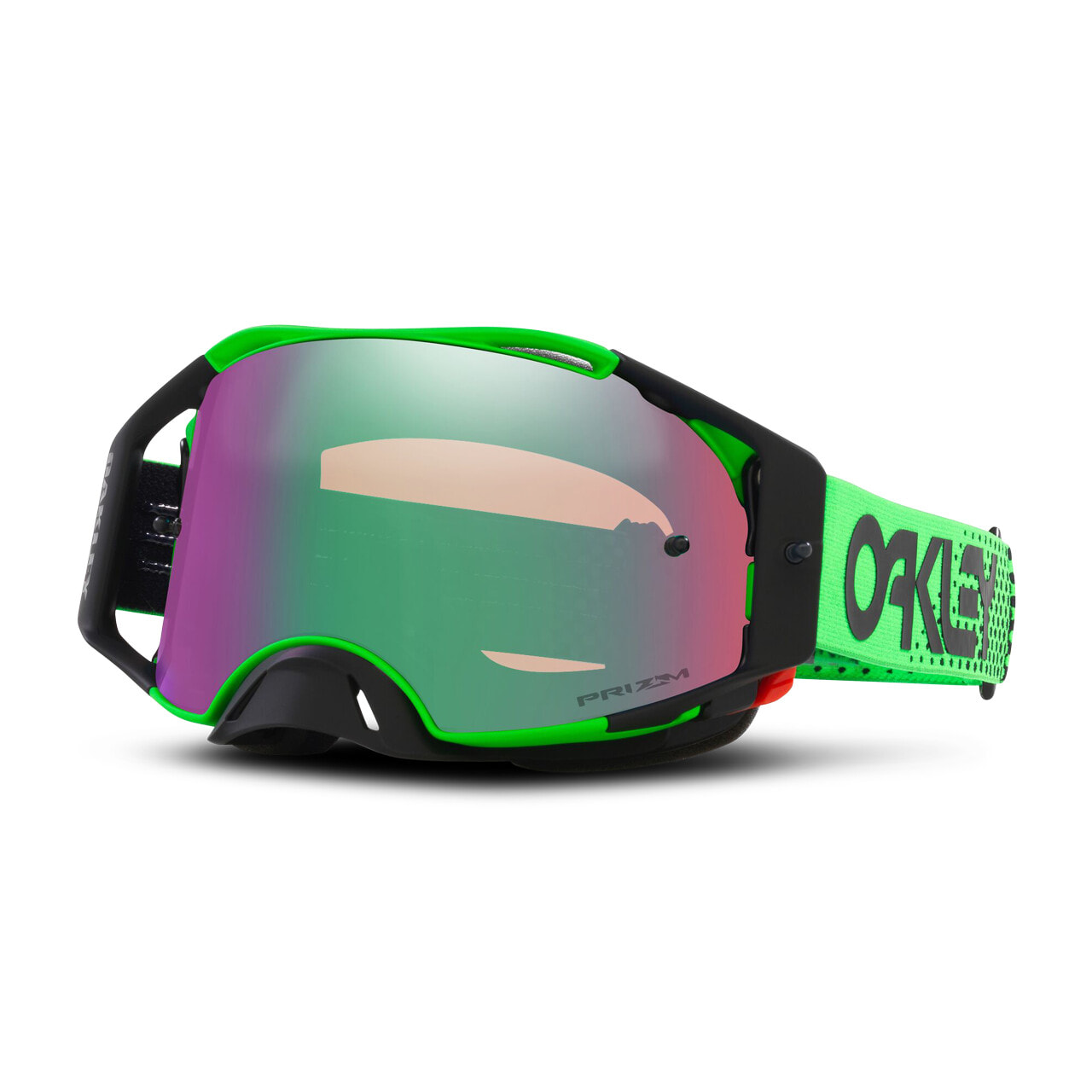 Crossbrille Oakley Airbrake Moto-Grün