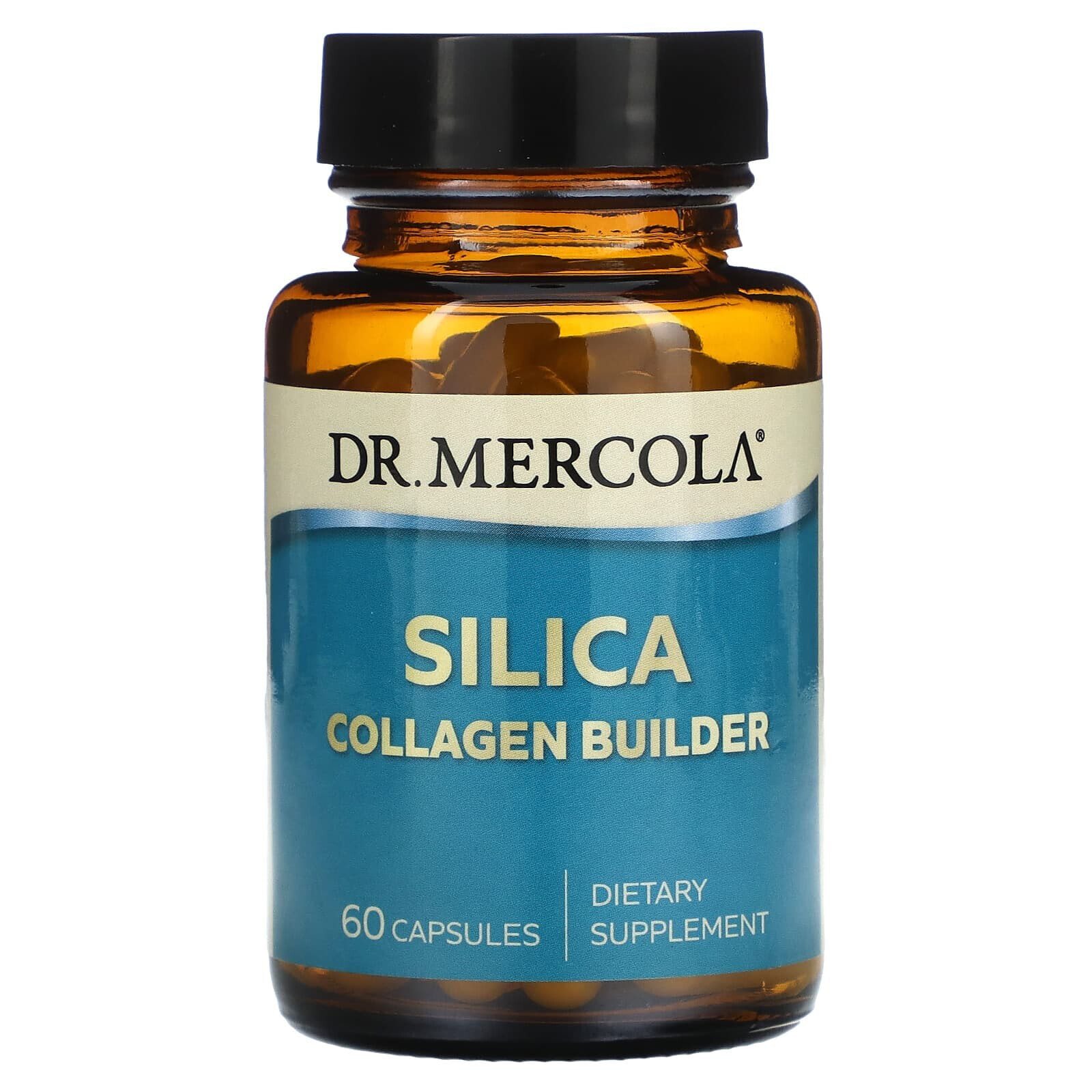 Dr. Mercola, Silica Collagen Builder, 60 капсул