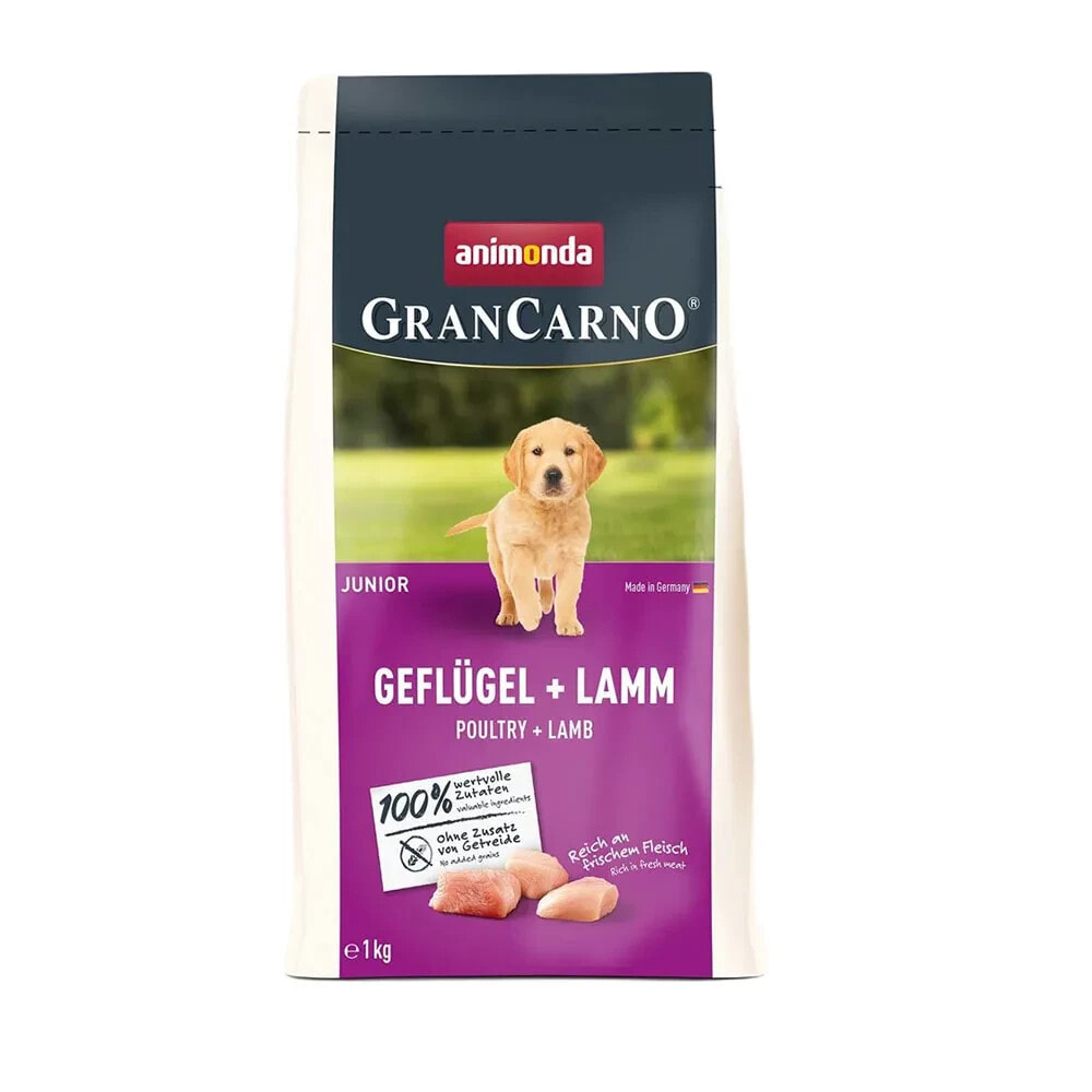 ANIMONDA Gran carno junior poultry with lamb dog food 1kg