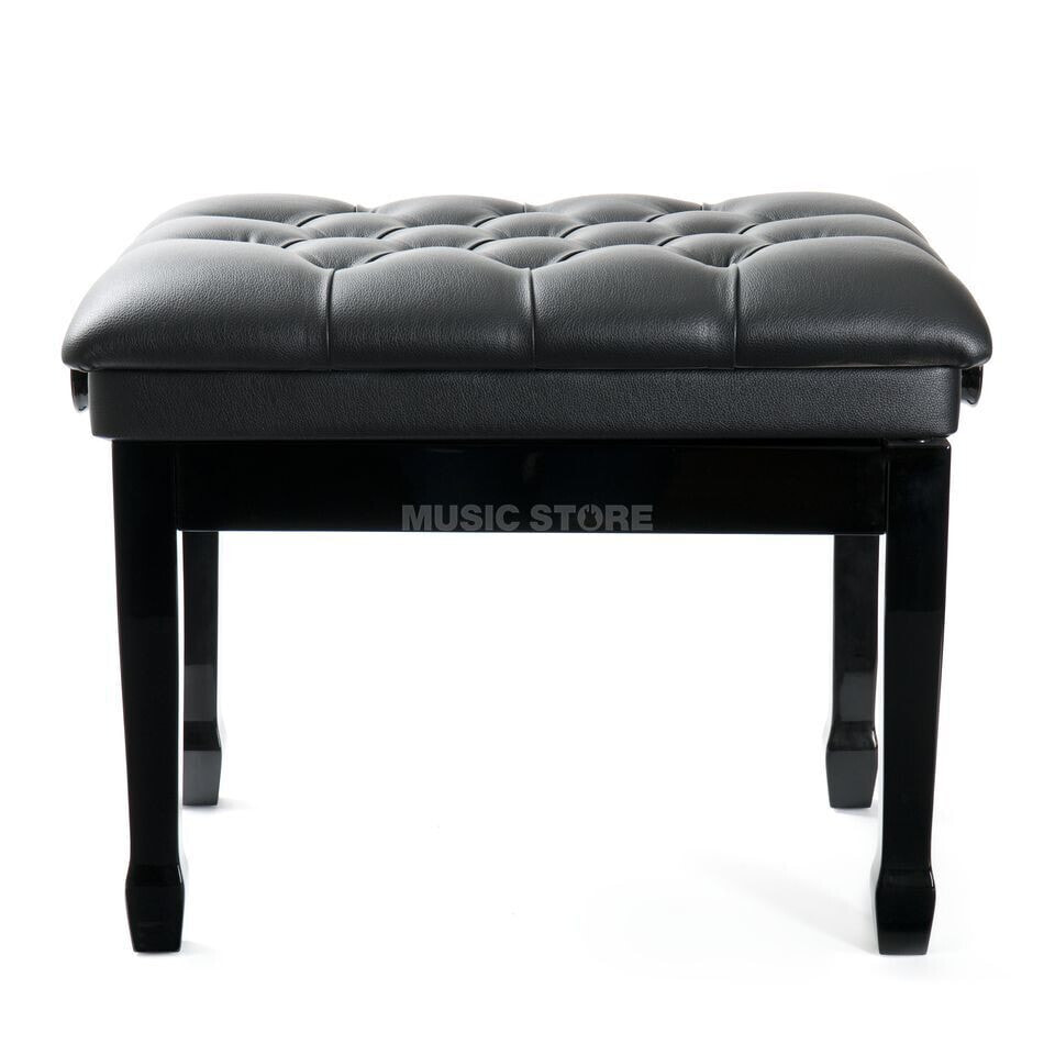 Fame PB-30C Cushioned Piano Bench (Black)