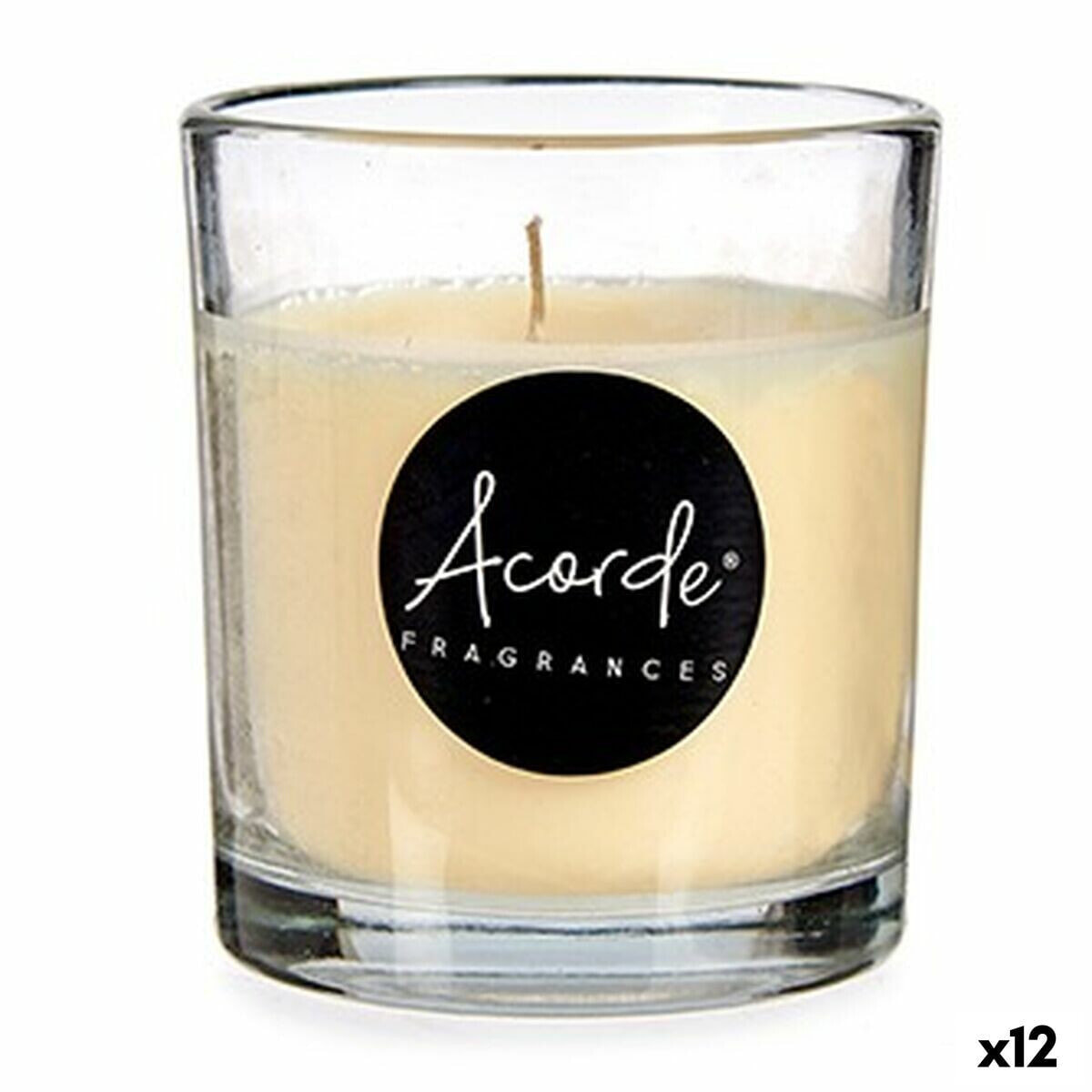 Scented Candle Vanilla 7 x 7,7 x 7 cm (12 Units)