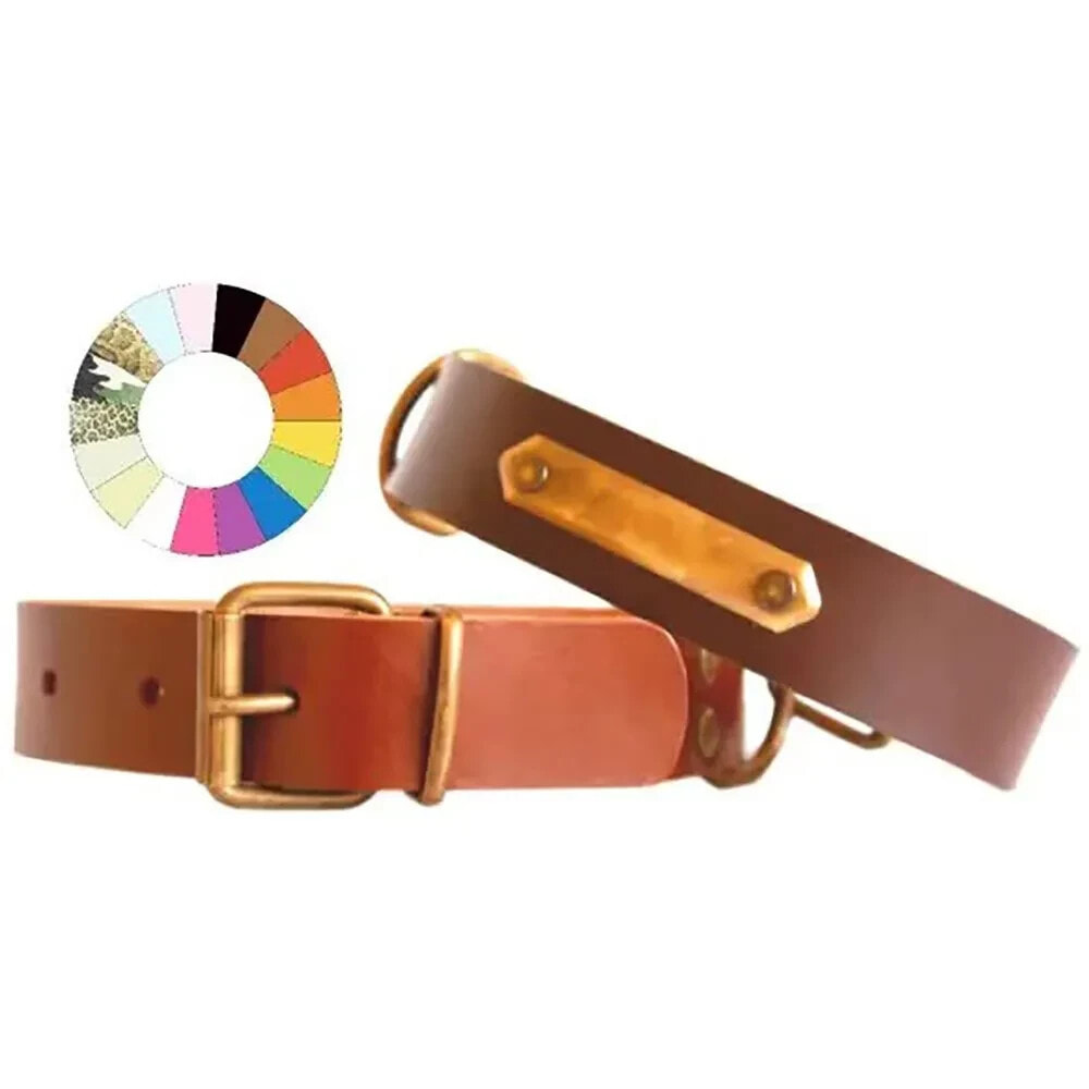 YOUPET Leather Class 75x4 cm Dog Collar