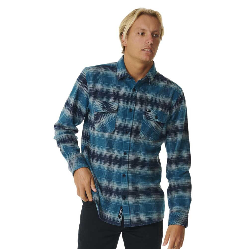 RIP CURL Count Flannel Long Sleeve Shirt