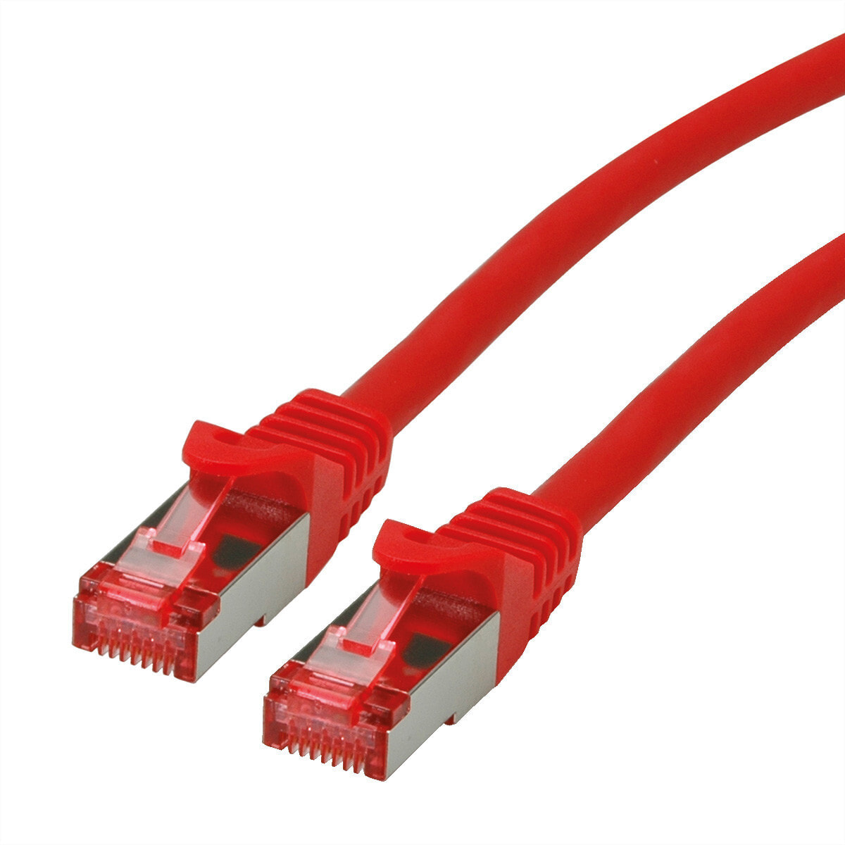ROLINE 21152952 сетевой кабель 0,3 m Cat6 S/FTP (S-STP) Красный