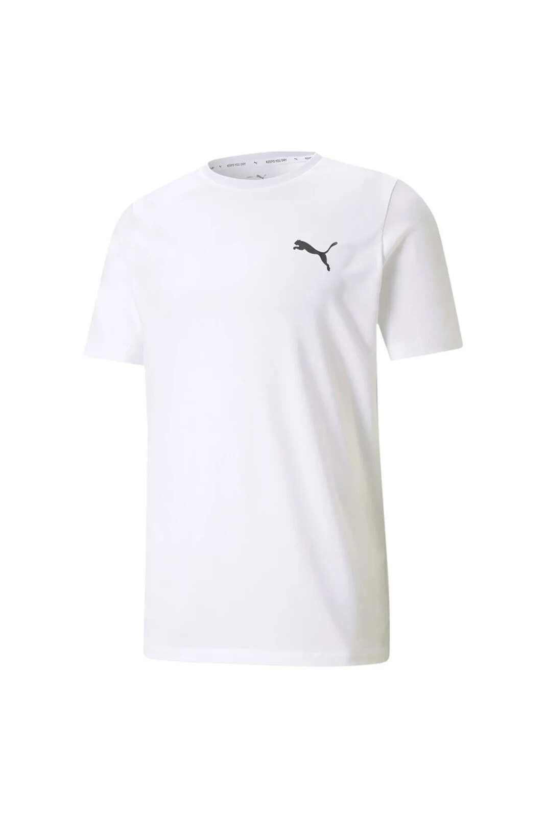 Erkek T-Shirt Beyaz 586725-02 Actıve Small Logo Tee