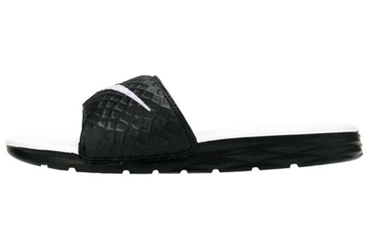 Nike Benassi Solarsoft(W) 运动拖鞋 女款 黑白 / Спортивные тапочки Nike Benassi Solarsoft(W)