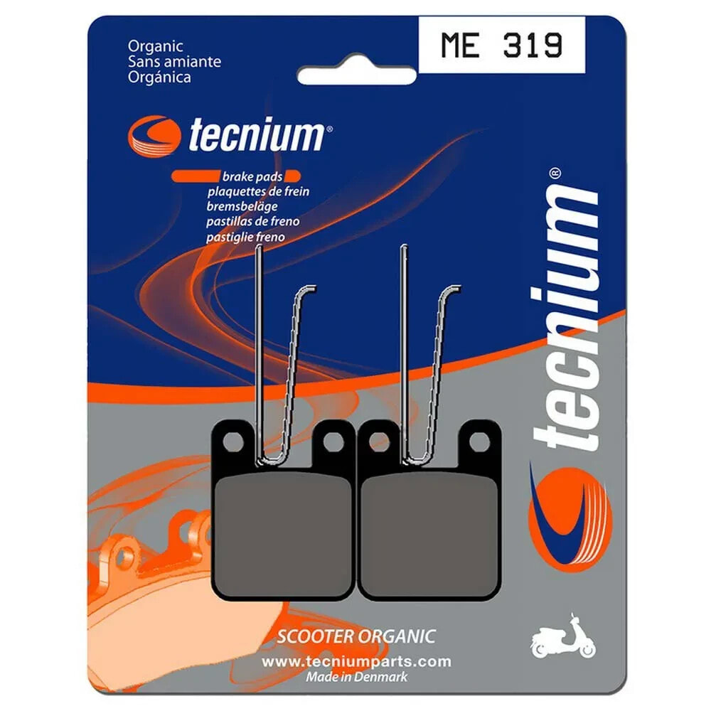 TECNIUM ME319 Scooter organic brake pads