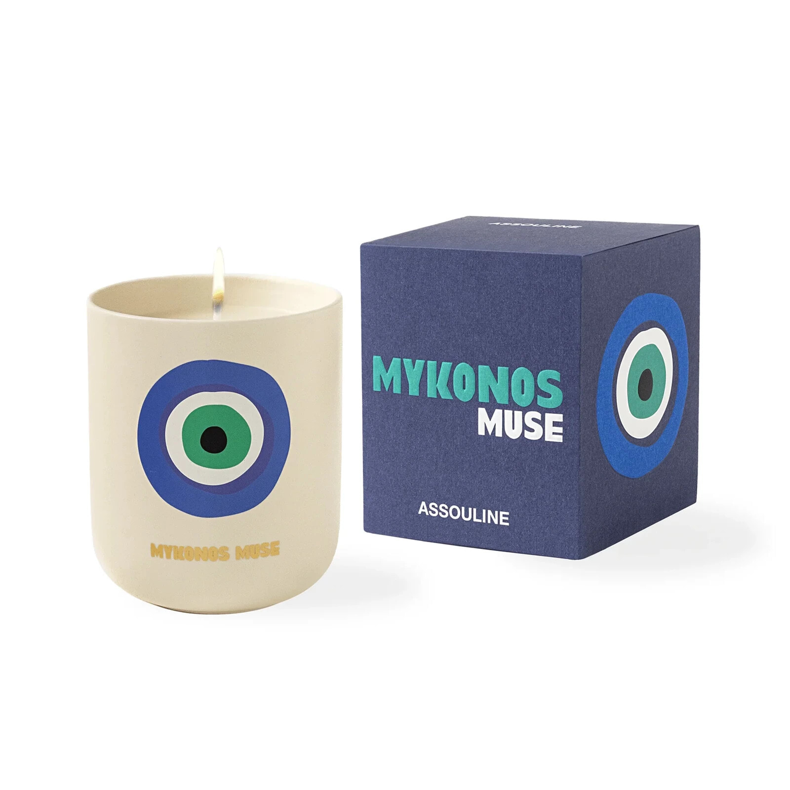 Assouline Mykonos Muse - Travel From Home Candle